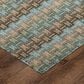 Dalyn Rug Company Kenner Brown 9" x 12" Area Rug, , large