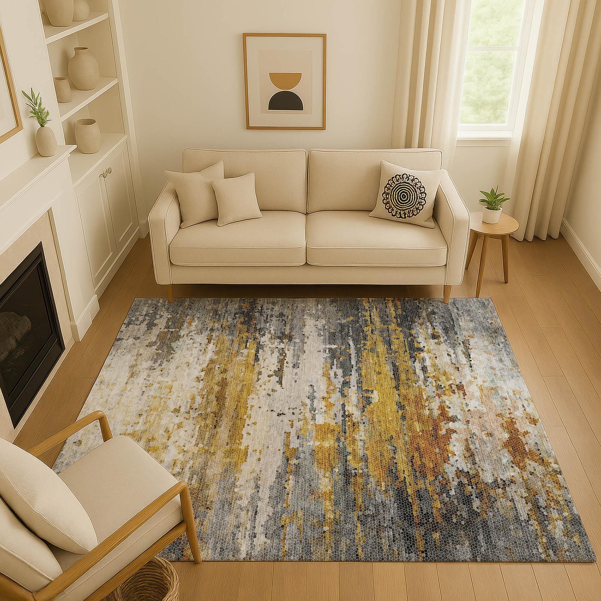 Dalyn Rug Company Lumara Graphite 8' x 10' Indoor/Outdoor Area Rug