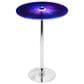 Lumisource Spyra Bar Table in Clear and Chrome - Table Only, , large