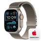 Apple Watch Ultra 2 GPS + Cellular 49mm Natural Titanium Case with Natural Titanium Milanese Loop - L, , large