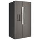 GE Appliances 24 Cu. Ft. Counter-Depth Side-By-Side Refrigerator in Fingerprint Resistant Slate, , large
