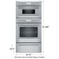 Thermador 30" Masterpiece Triple Speed Double Wall Oven, , large