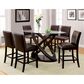 Furniture of America Armstead Counter Height Chair in Dark Walnut (Set of 2), , large