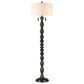 Renwil Phyllis Floor Lamp in Matte Black Wash, , large