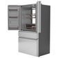 Cafe 22.3 Cu. Ft. 4-Door French Door Refrigerator in Platinum Glass, , large