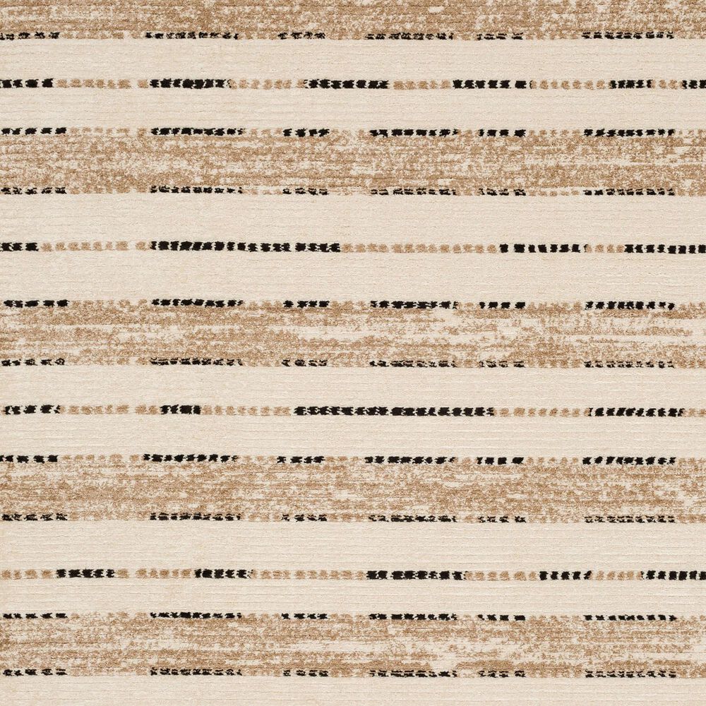 Karastan Traverse Lanes 6&#39; x 9&#39; Tan Area Rug, , large
