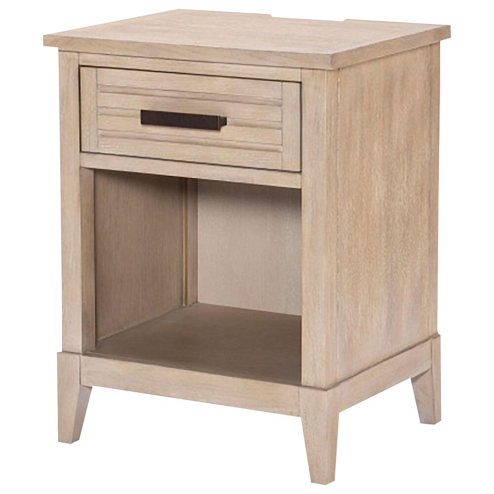 Legacy Classic Edgewater 1-Drawer Open Nightstand in Soft Sand, , large