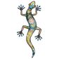 Maple and Jade 32" x 15" Lizard Outdoor Wall Decor in Yellow, Green and Blue, , large