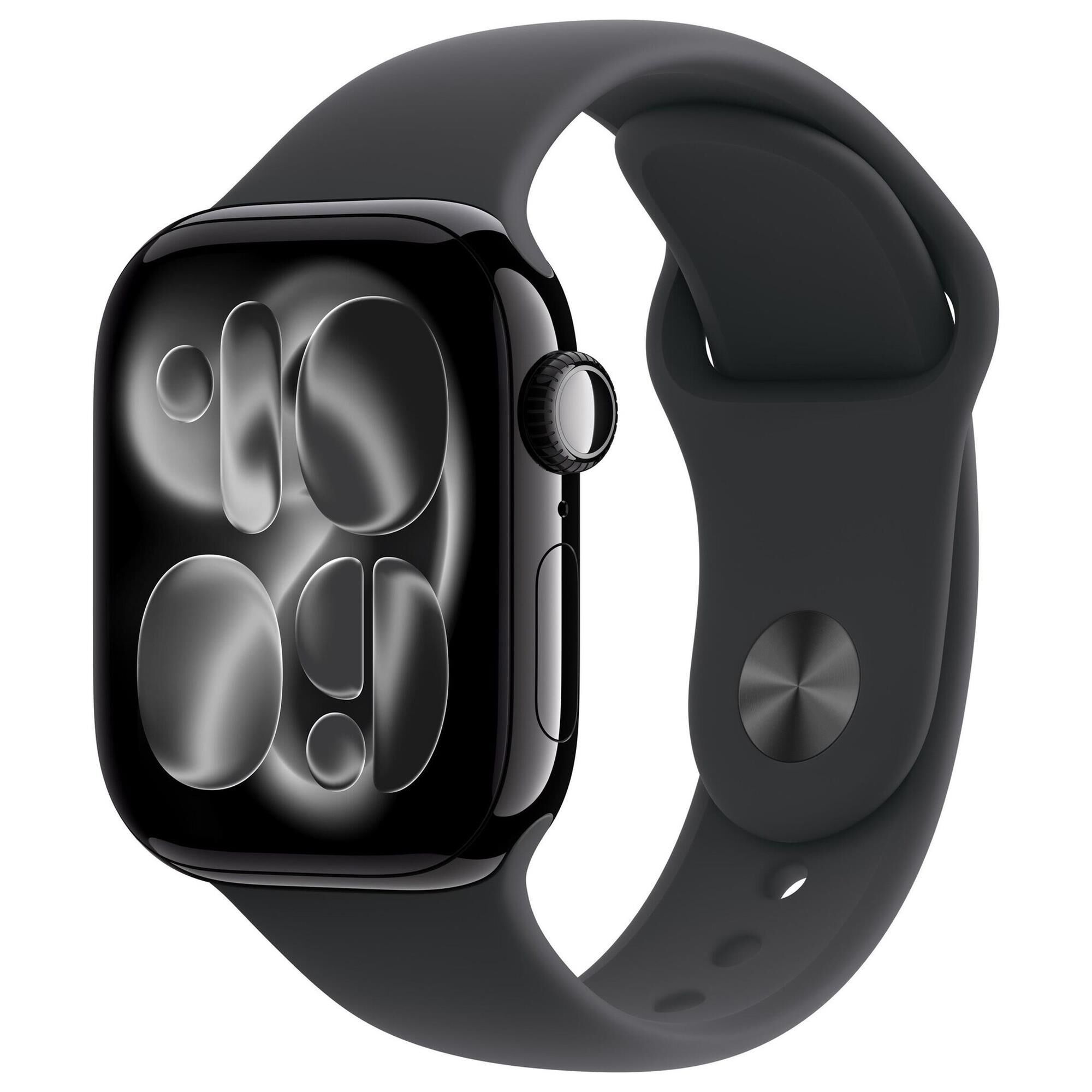 Apple Watch Series 11 (GPS) 42mm Aluminum Case with Black Sport