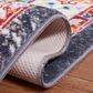 Safavieh Riviera 2"2" x 9" Charcoal and Gold Runner, , large