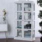 Furniture of America Vilas Curio Cabinet in White, , large