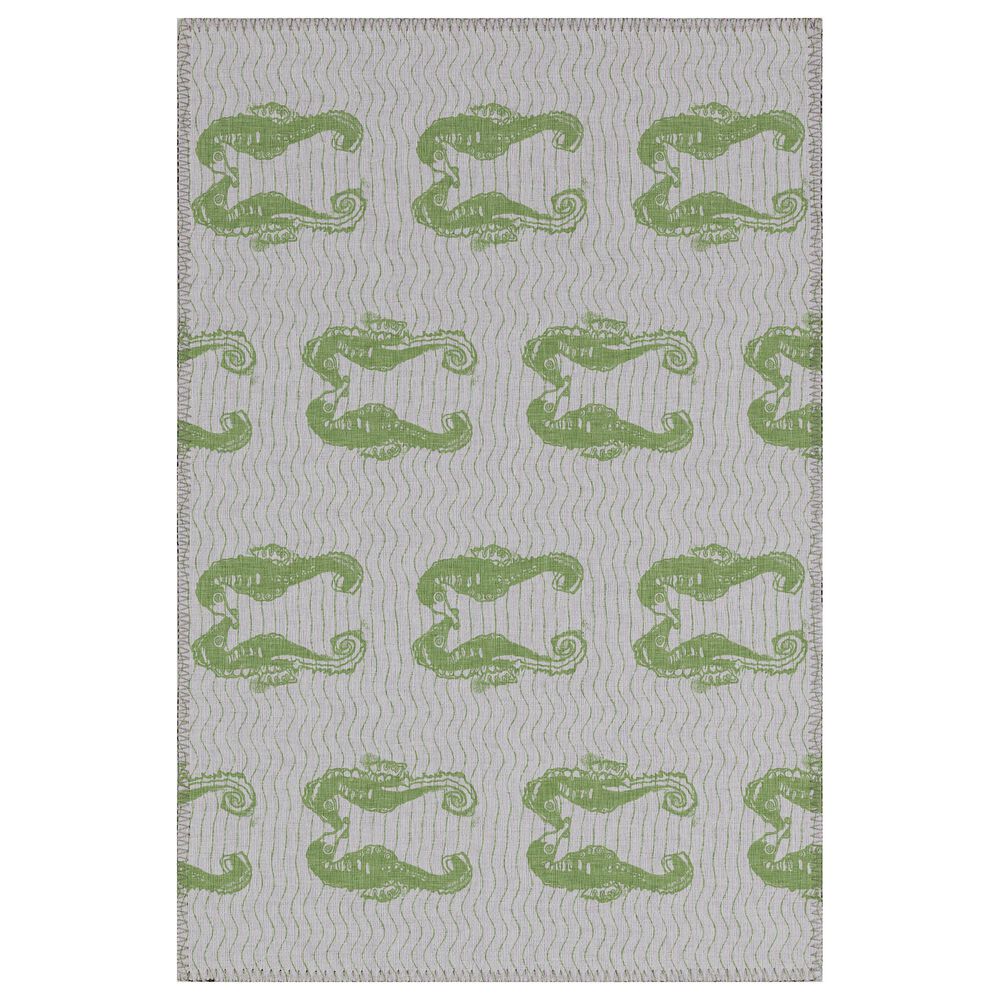Dalyn Rug Company Seabreeze Animal Print 1"8" x 2"6" Lime-in Area Rug, , large