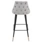 Zuo Modern Piccolo Barstool in Gray, , large