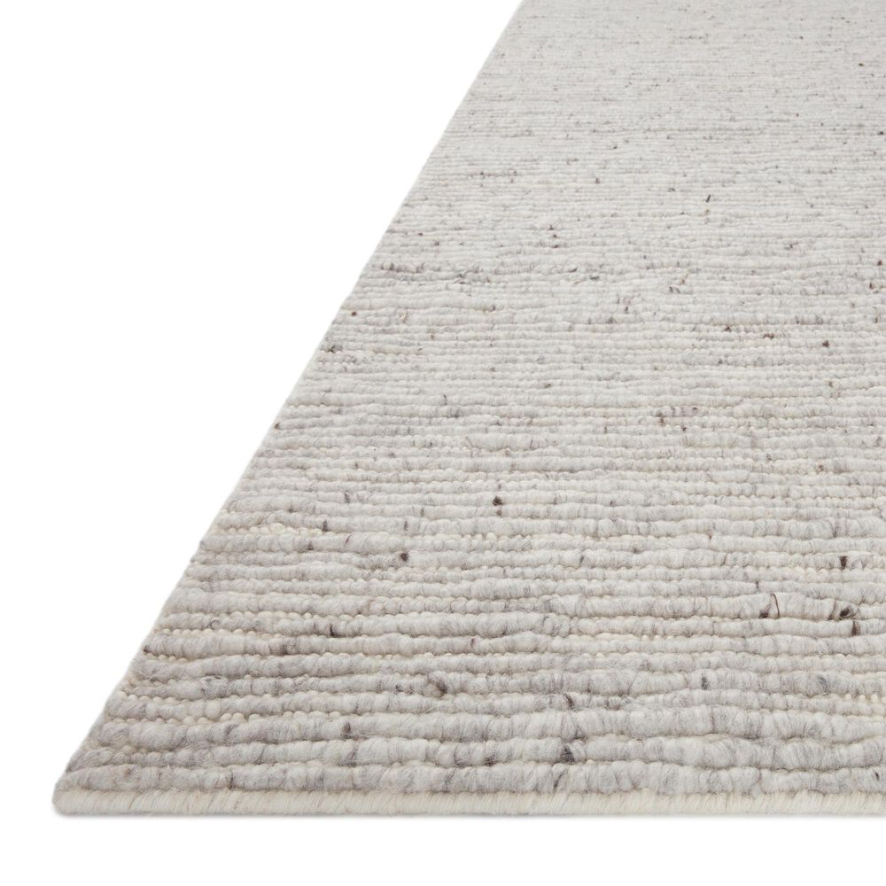 Magnolia Home Ava 5&#39;6&quot; x 8&#39;6&quot; Grey and Ivory Area Rug, , large