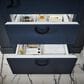 Sub Zero Designer 19.6 Cu. Ft. Over and Under Refrigerator with Left Hinge in Panel Ready, , large