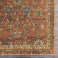 Surya Reign 2"6" x 8" Dark Brown, Black, Beige, Dusty Pink, Blue and Medium Green Runner, , large