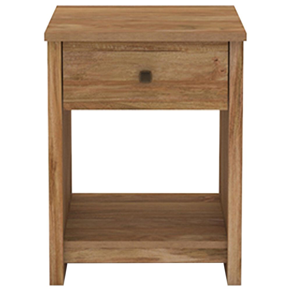 Sauder River Ranch 1-Drawer Nightstand in Sindoori Mango, , large