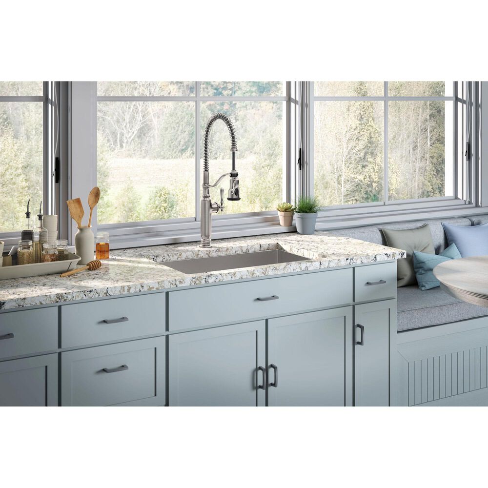 Kohler Strive 29" Undermount Single Bowl Kitchen Sinks in Stainless Steel, , large