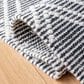Safavieh Natura NAT478A 2"3" x 8" Ivory and Black Runner, , large