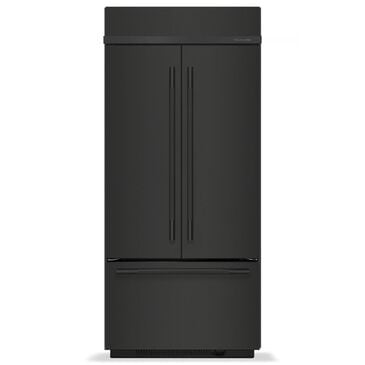 KitchenAid 20.8 Cu. Ft. French Door Bottom Mount Refrigerator in Black Ore, , large