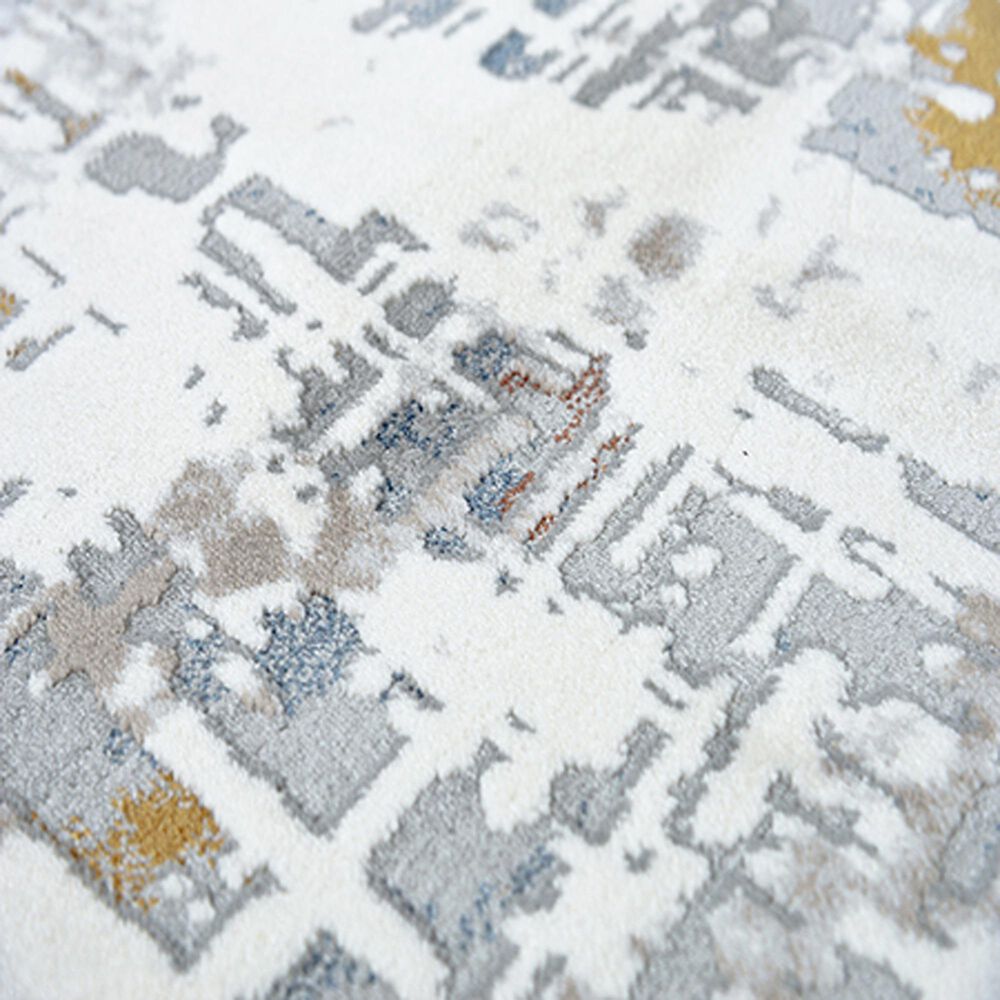 RIZZY Westchester WESWES862 5&#39;3&quot; x 7&#39;6&quot; Ivory and Multicolor Area Rug, , large
