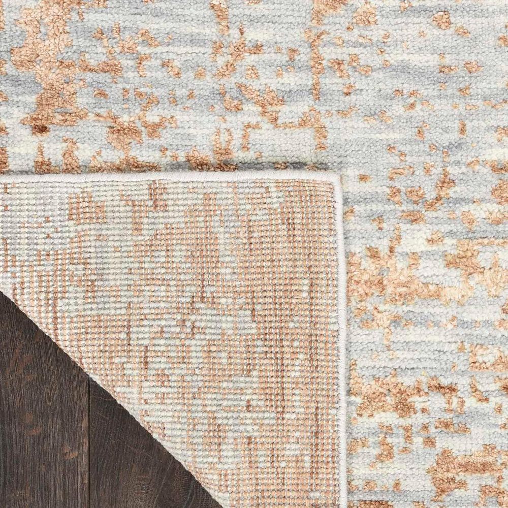 Nourison Luna 8&#39;6&quot; x 11&#39;6&quot; Blue and Mocha Area Rug, , large