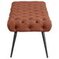 Coaster Ella Accent Bench in Rust, , large
