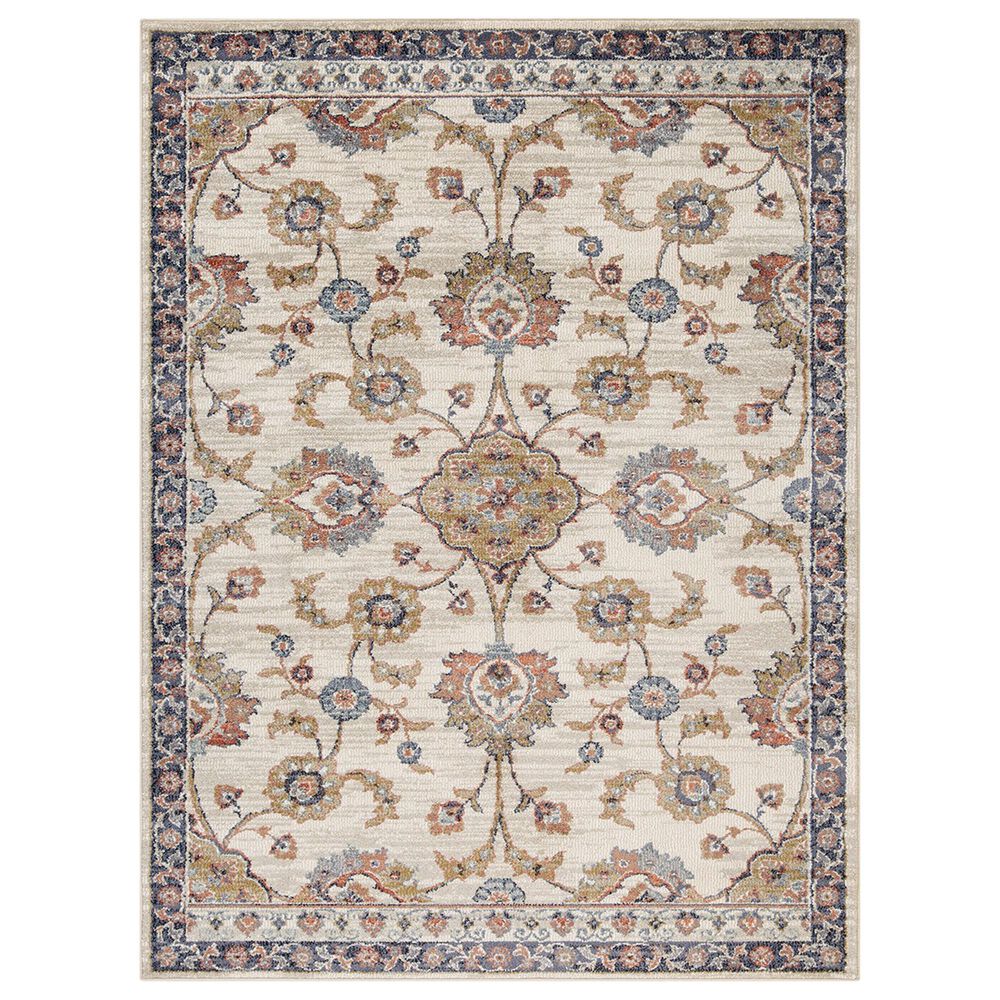 Amer Rugs Jordan 2"7" x 10" Ivory Runner, , large