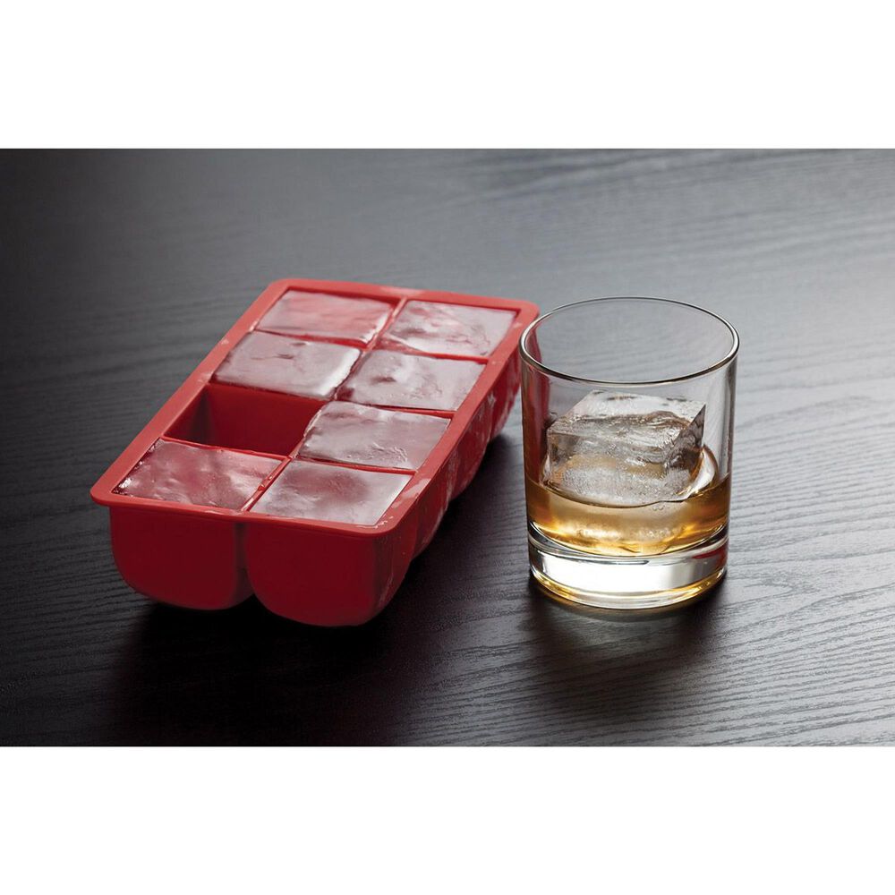 HIC Kitchen Big Block Ice Tray in Dark Red, , large