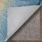 Feizy Rugs Kawai 9" x 12" Teal Area Rug, , large