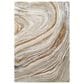 Surya Kavita 2" x 3" Charcoal, Dark Brown, Camel, Gray and Tan Area Rug, , large