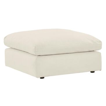 Millennium Next-Gen Gaucho Oversized Accent Ottoman in Chalk, , large