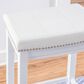 Linon Home Decor Claridge Bar Stool in Bright White, , large