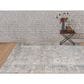 Amer Rugs Fairmont 10"3" x 14"3" Silver and Orange Area Rug, , large