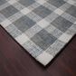 Amer Rugs Tartan 3"6" x 5"6" Dark Gray Area Rug, , large