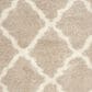 Safavieh Dallas Shag SGD257D-210 2"3" x 10" Beige/Ivory Runner, , large