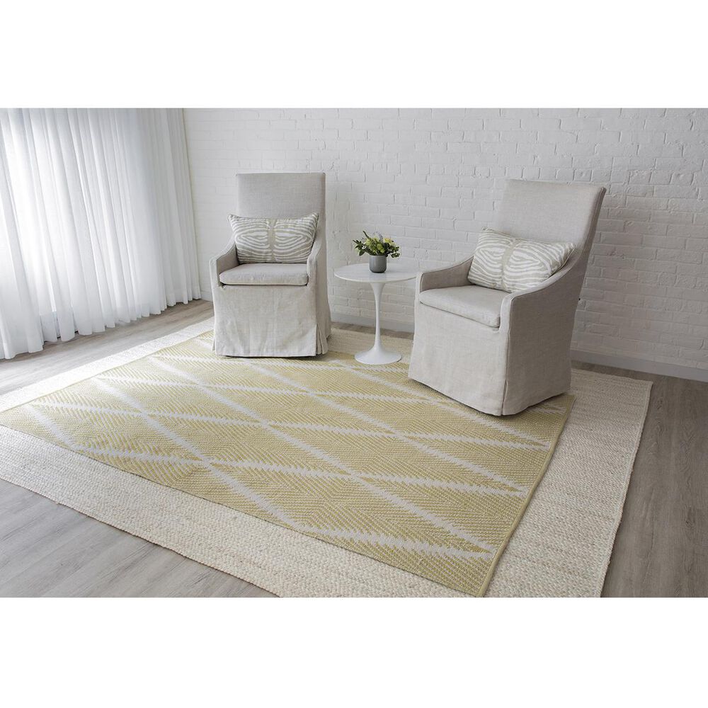Momeni River RIV-1 3&#39;6&quot; x 5&#39;6&quot; Citron Area Rug, , large