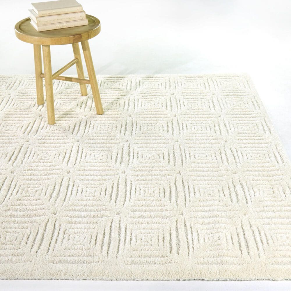 Balta Rugs Cocoon Bolsena Cream 5'3" x 7' Area Rug, , large