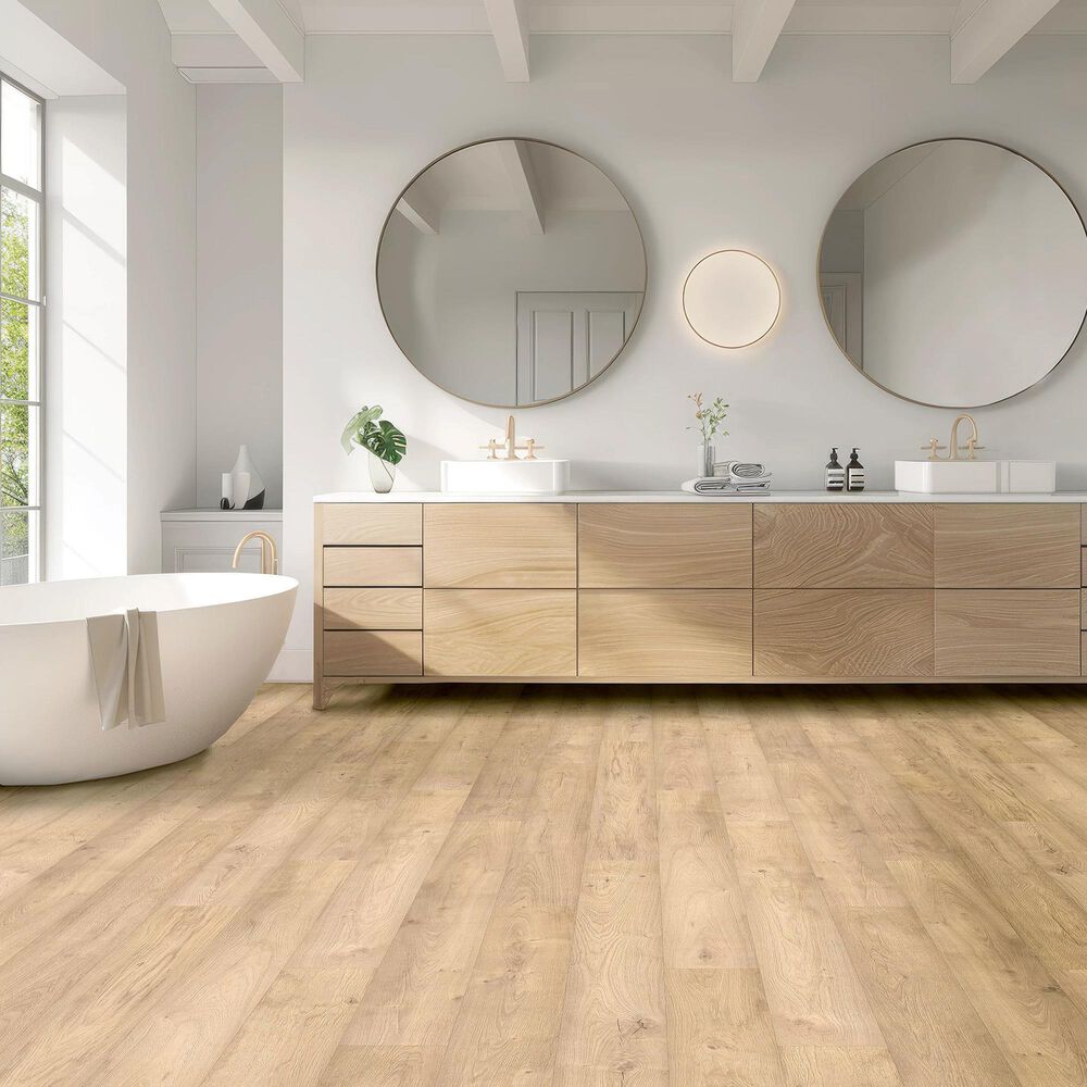 Pergo Norella Veil Fawn Oak 7.5&quot; x 54&quot; Laminate, , large