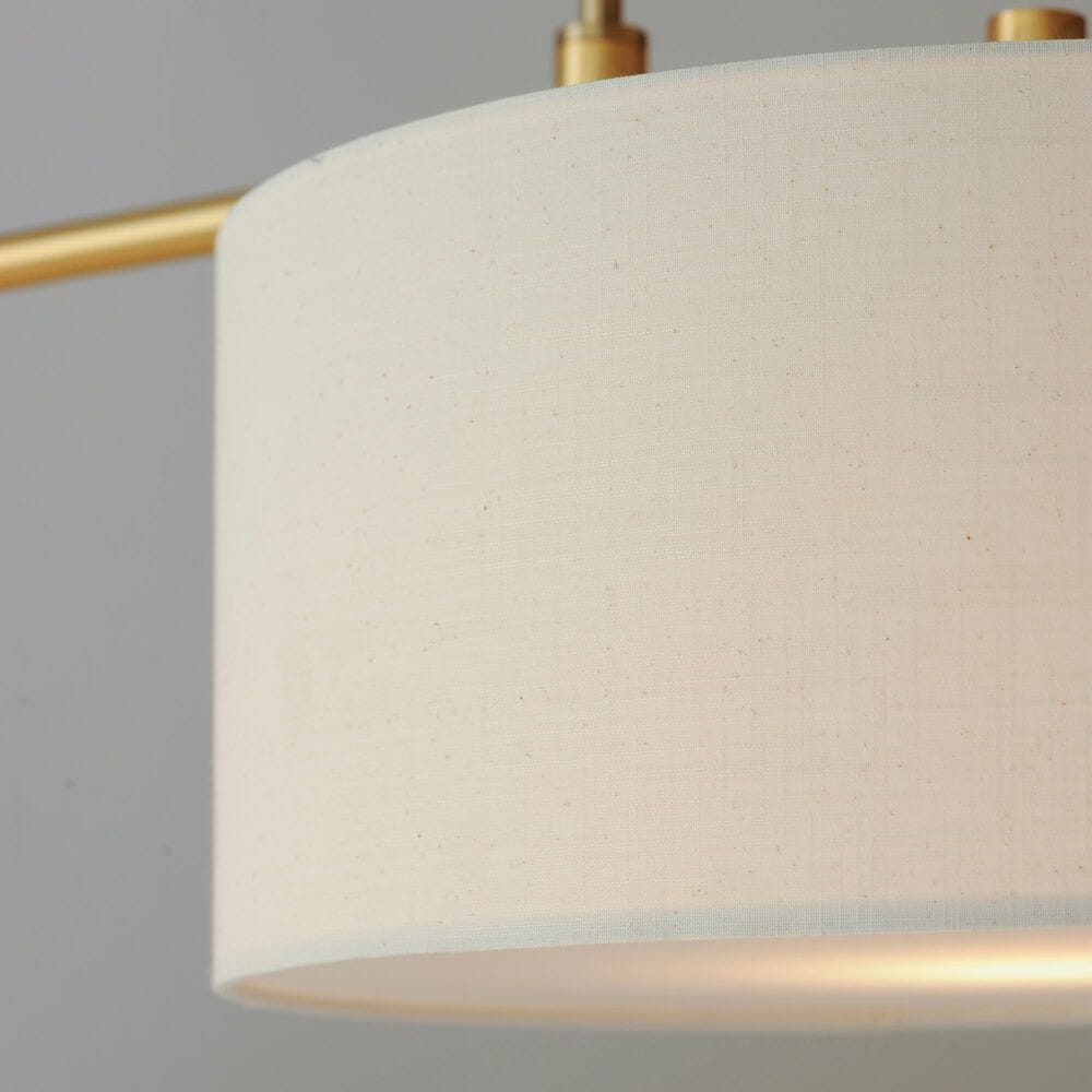 Maxim Lighting Bongo 3-Light Pendant in Natural Aged Brass, , large