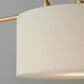 Maxim Lighting Bongo 3-Light Pendant in Natural Aged Brass, , large