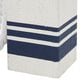 Maple and Jade 3-Piece Buoy Decorative Sculpture Set with Rope in Distressed White and Navy Blue, , large