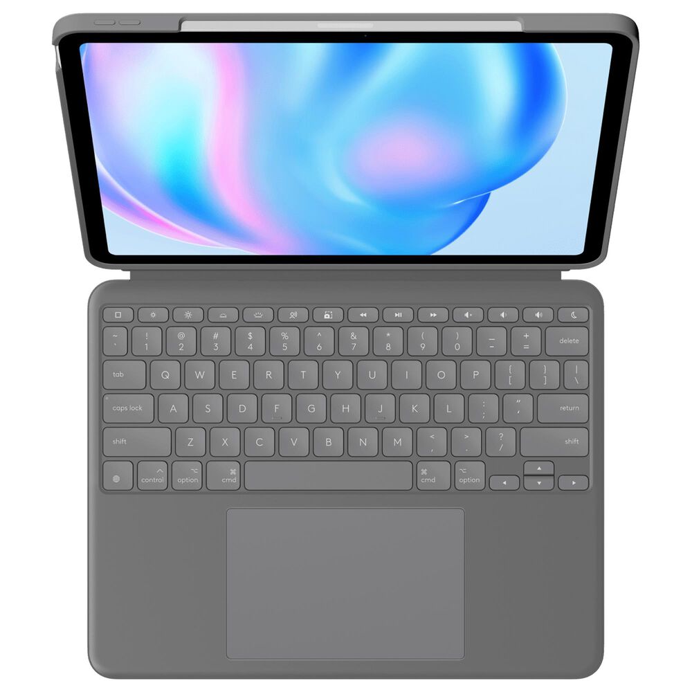 Logitech Combo Touch Keyboard Case for Apple iPad Air 13&quot; &#40;M2&#41; in Oxford Grey, , large