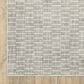 Oriental Weavers Oliver OLV01 Grey and Beige 5"3" x 7"6" Area Rug, , large