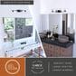 Vaxcel Sedona 4-Light Bathroom Vanity in Matte Black, , large