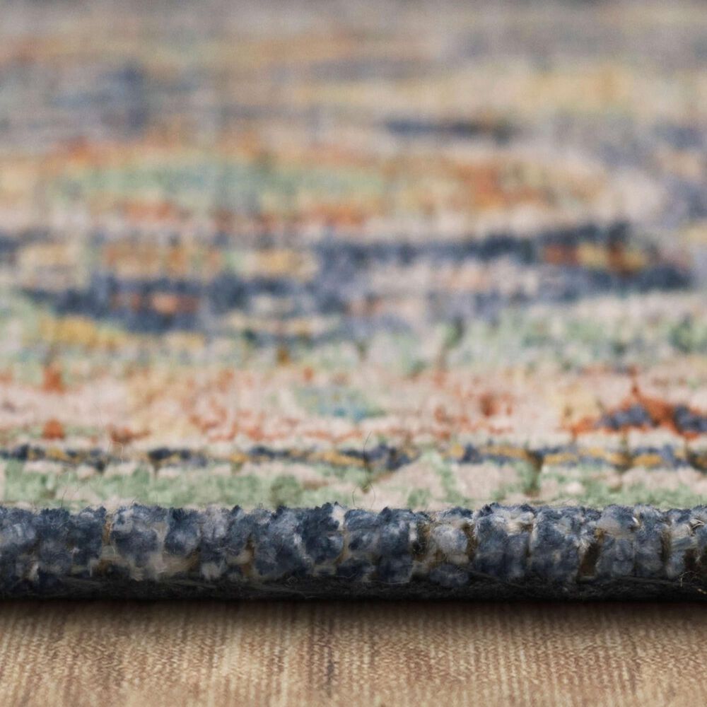 Karastan Zula Maputo 2&#39;4&quot; x 8&#39; Multicolor Runner, , large