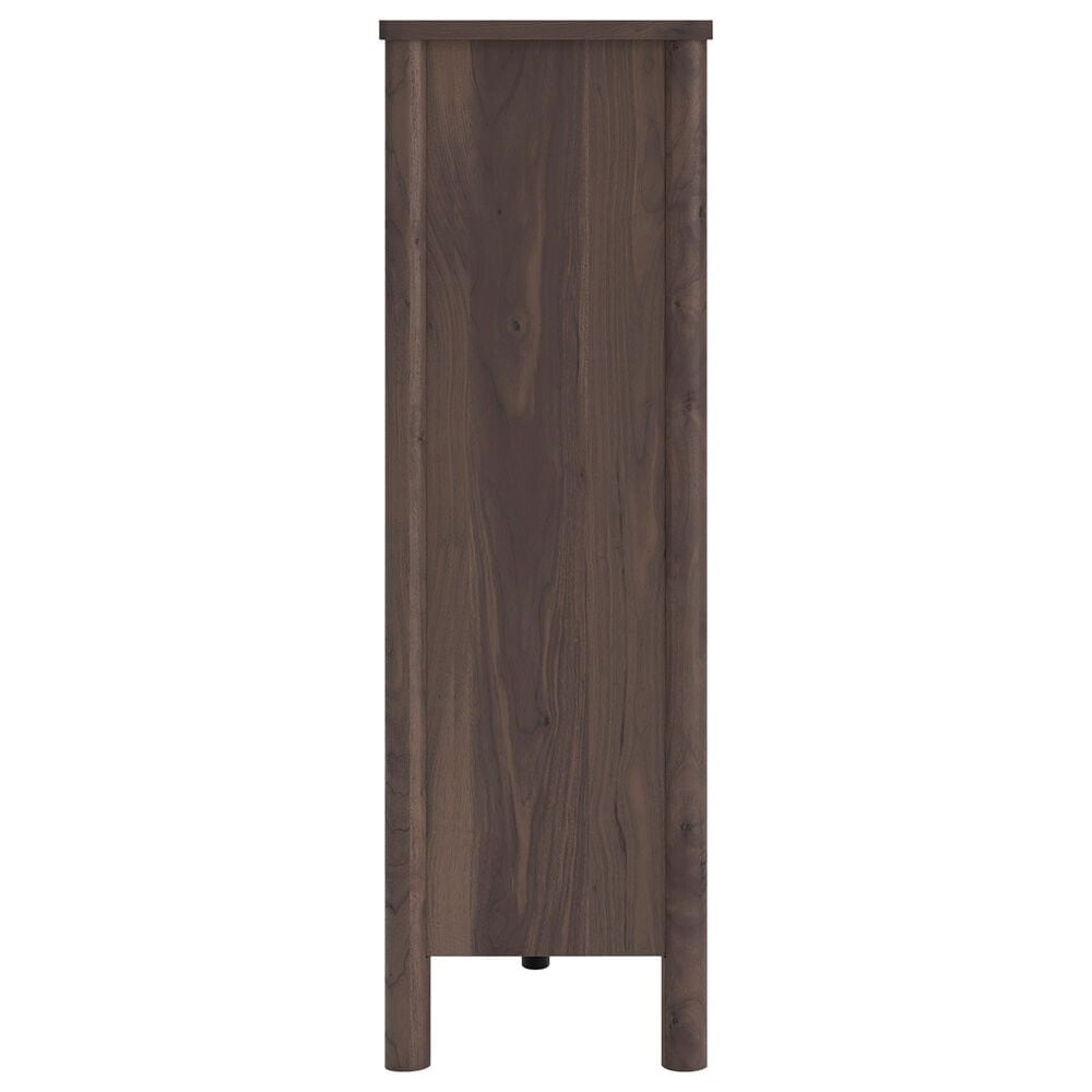 Ashley Pamytta 5-Drawer Wide Chest in Rich Brown, , large