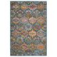Safavieh Madison MAD144A 5"1" x 7"6" Blue and Orange Area Rug, , large