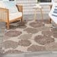 Nourison Garden Oasis Natural 6" x 9" Indoor/Outdoor Area Rug, , large