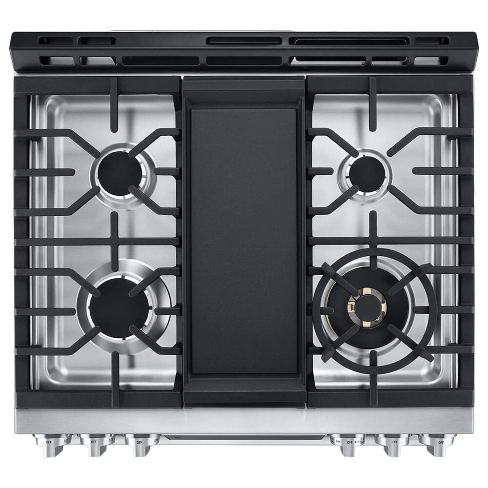 LG Studio 6.3 Cu. Ft. Slide-in Gas Range with ProBake Convection in Stainless Steel, , large